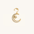 Ethereal Visions Moon & Star Gold Charm 3