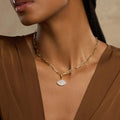 Vigilant Dreamer Evil Eye Mother of Pearl Engravable Charm 2