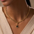 Faithful Discernment Black Onyx Star of David Pendant 2