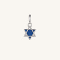Perceptive Wisdom Lapis Lazuli Star of David Silver Pendant 1