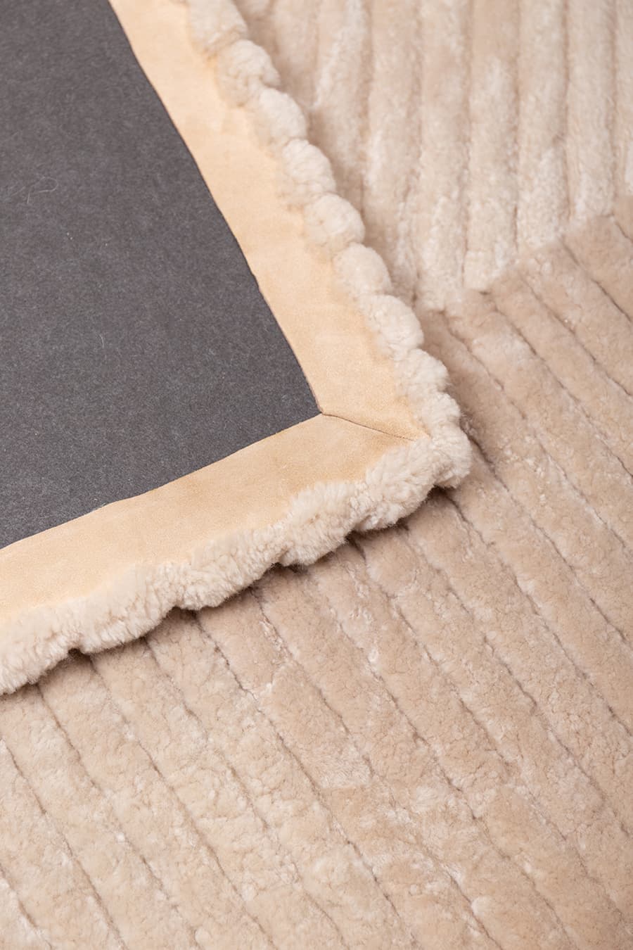 Weekend – Kilim Beige Shearling Rug – view 5