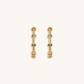 Inner Balance - Multicolor Chakra Hoop Earrings 1