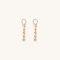 Essential Divinity - Multi Symbol Amethyst Drop Earrings 3
