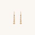 Essential Divinity - Multi Symbol Amethyst Drop Earrings 1