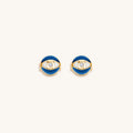 Illuminated Soul Evil Eye Diamond Earrings 1