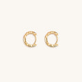 Aligned in Balance Multicolor Enamel Chakra Hoop Earrings 4