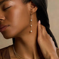 Eternal Hope Pearl Thread Earrings 2