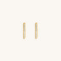 Wheel of Stars Gold Hoop Earrings 1