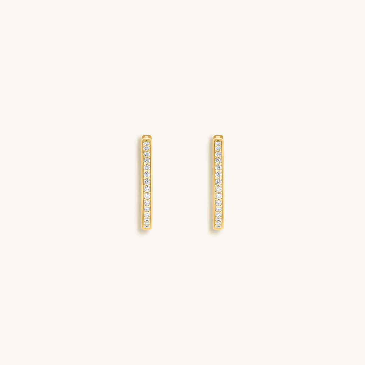 Wheel of Stars Gold Hoop Earrings