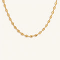 Golden Radiance Mariner-Link Chain Necklace 1