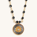 Enlightenment Hope Hematite Lotus Necklace 1