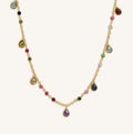 Graceful Delight Multi-Color Sapphire and Tourmaline Necklace 1