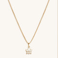 Emerging Beauty Lotus Pendant Necklace 3