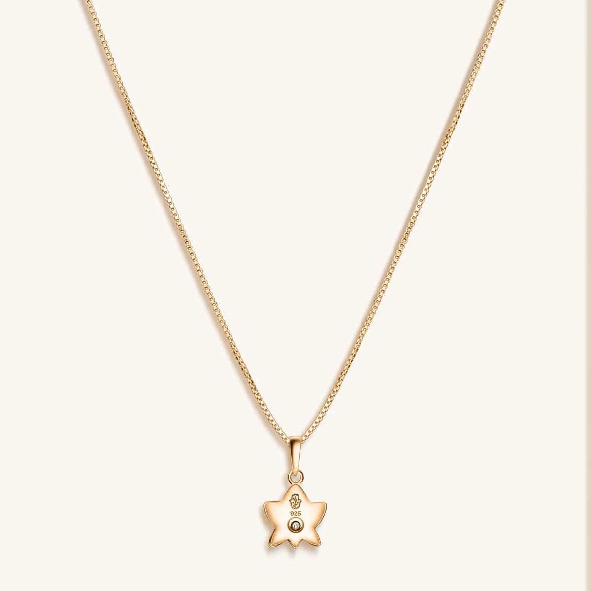 Emerging Beauty Lotus Pendant Necklace