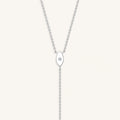 Forever Blessed Hamsa & Evil Eye Charm Silver Necklace 3