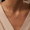Eloquent Heart Carnelian Evil Eye Necklace 1