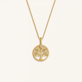 Essence of Growth Jade Tree of Life Necklace 1
