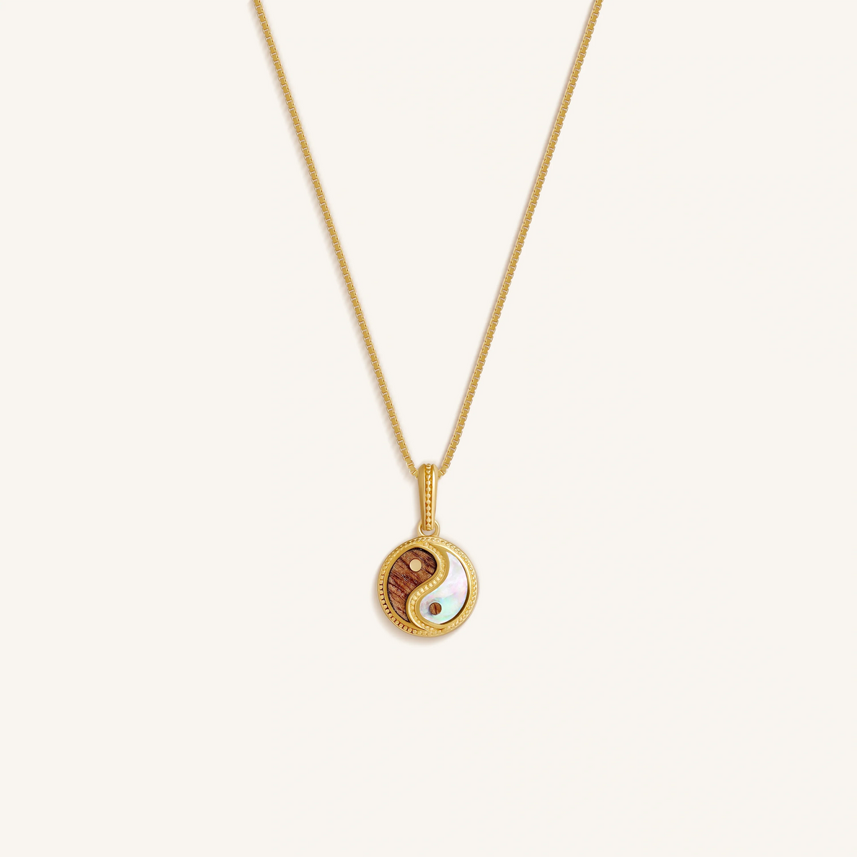 Dual Essence Yin Yang Harmony Necklace