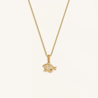 Divine Insight Eye of Horus Protection Necklace
