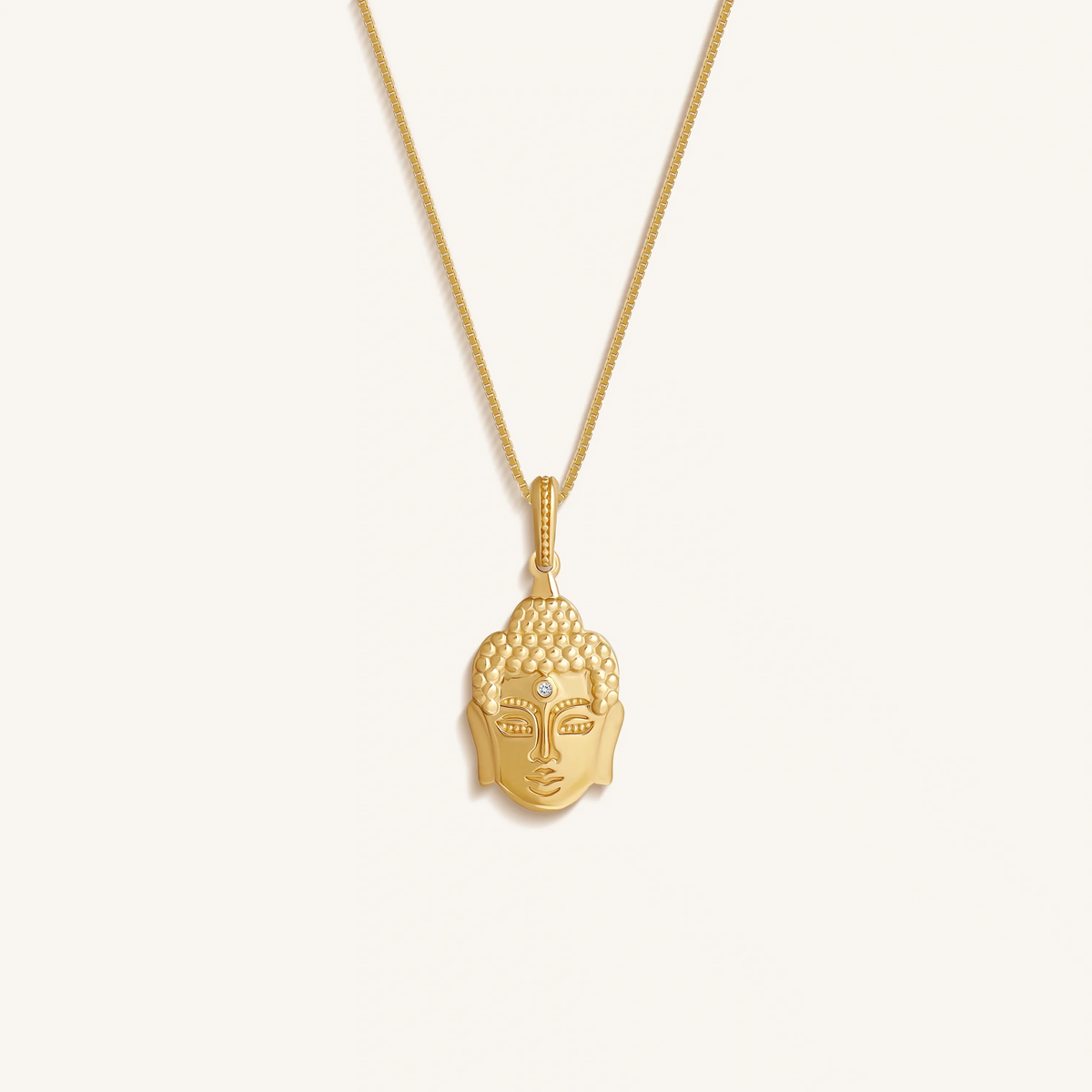 Tranquil Spirit Buddha Enlightenment Necklace