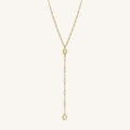 Fresh Ambition Moonstone Evil Eye & Hamsa Gold Necklace 1