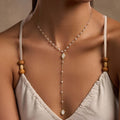 Fresh Ambition Moonstone Evil Eye & Hamsa Gold Necklace 5