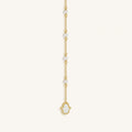 Fresh Ambition Moonstone Evil Eye & Hamsa Gold Necklace 3