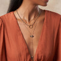 Creator of Positivity Hematite Evil Eye Necklace 2