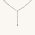 Protected in Faith - Silver Hamsa Star of David Necklace 3