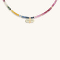 Divine Intervention - Evil Eye Multi Stone Pointer Necklace 1