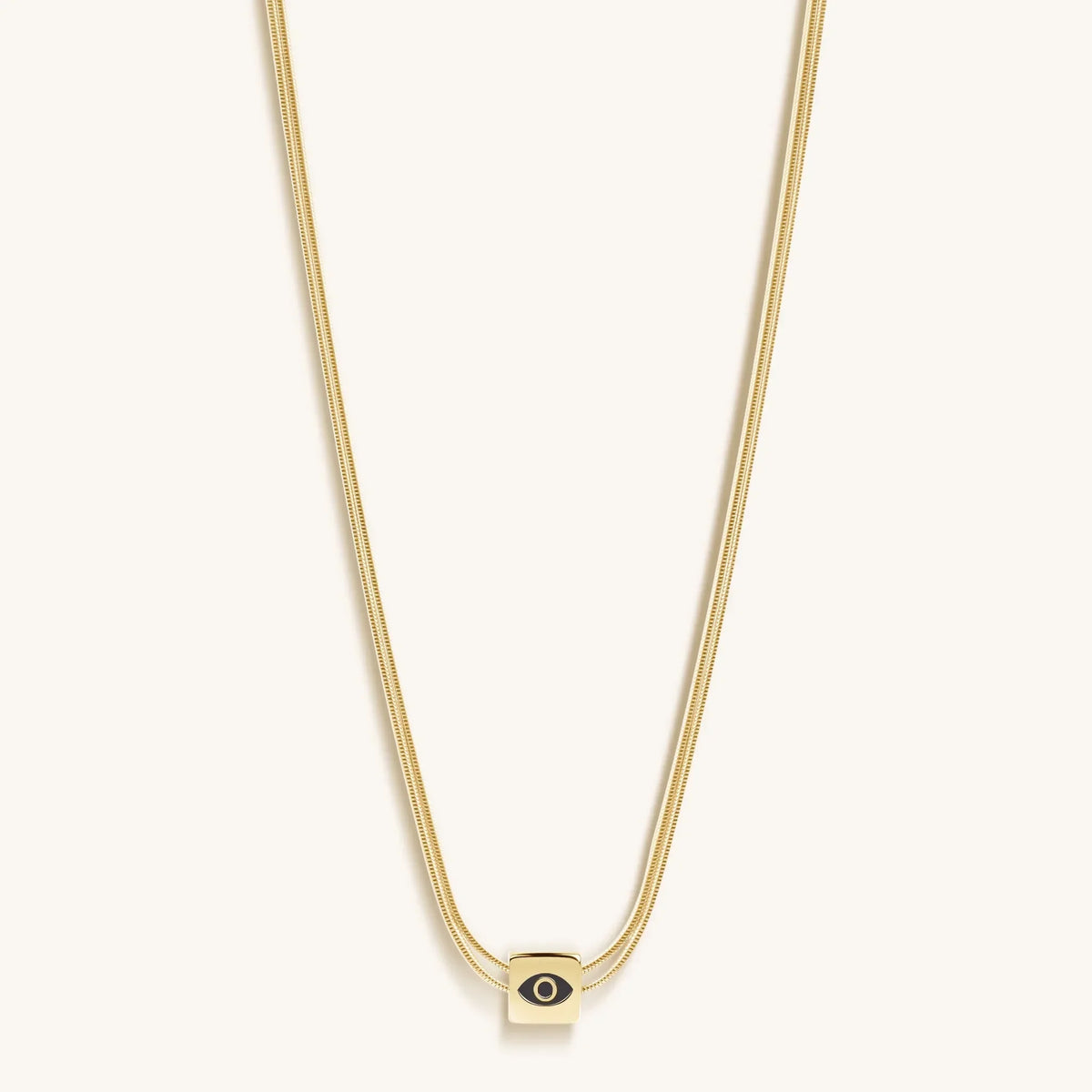 Manifest & Believe Lapis Lazuli Evil Eye September Birthstone Necklace