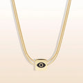 Imagine & Dream Amethyst Evil Eye February Birthstone Necklace 4