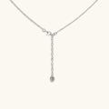 Spiritual Connection Diamond Cut Silver Necklace 3