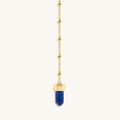 Sacred Integrity Lapis Lazuli Gold Evil Eye Necklace 4
