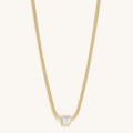 Protect & Balance Mother of Pearl Evil Eye June Birthstone Necklace 3