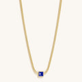 Manifest & Believe Lapis Lazuli Evil Eye September Birthstone Necklace 3