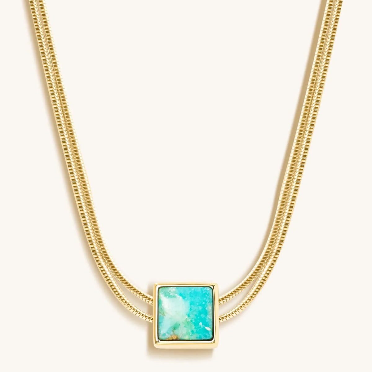 Soothe & Heal Turquoise Evil Eye December Birthstone Necklace