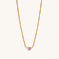 Imagine & Dream Amethyst Evil Eye February Birthstone Necklace 3