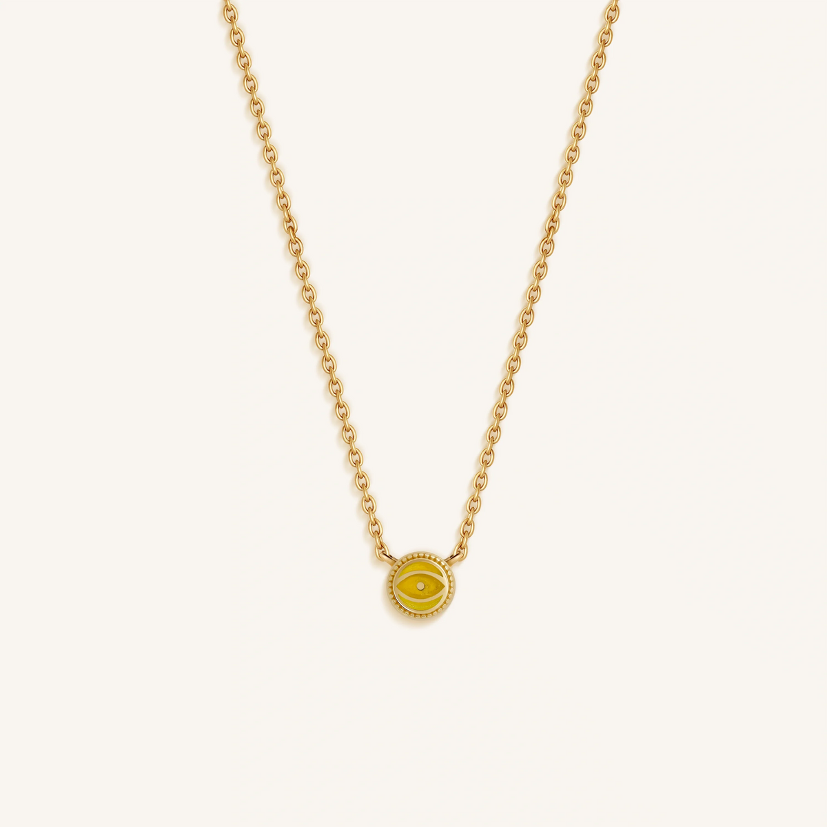 Sunbeam Radiance Citrine November Birthstone Gold Necklace