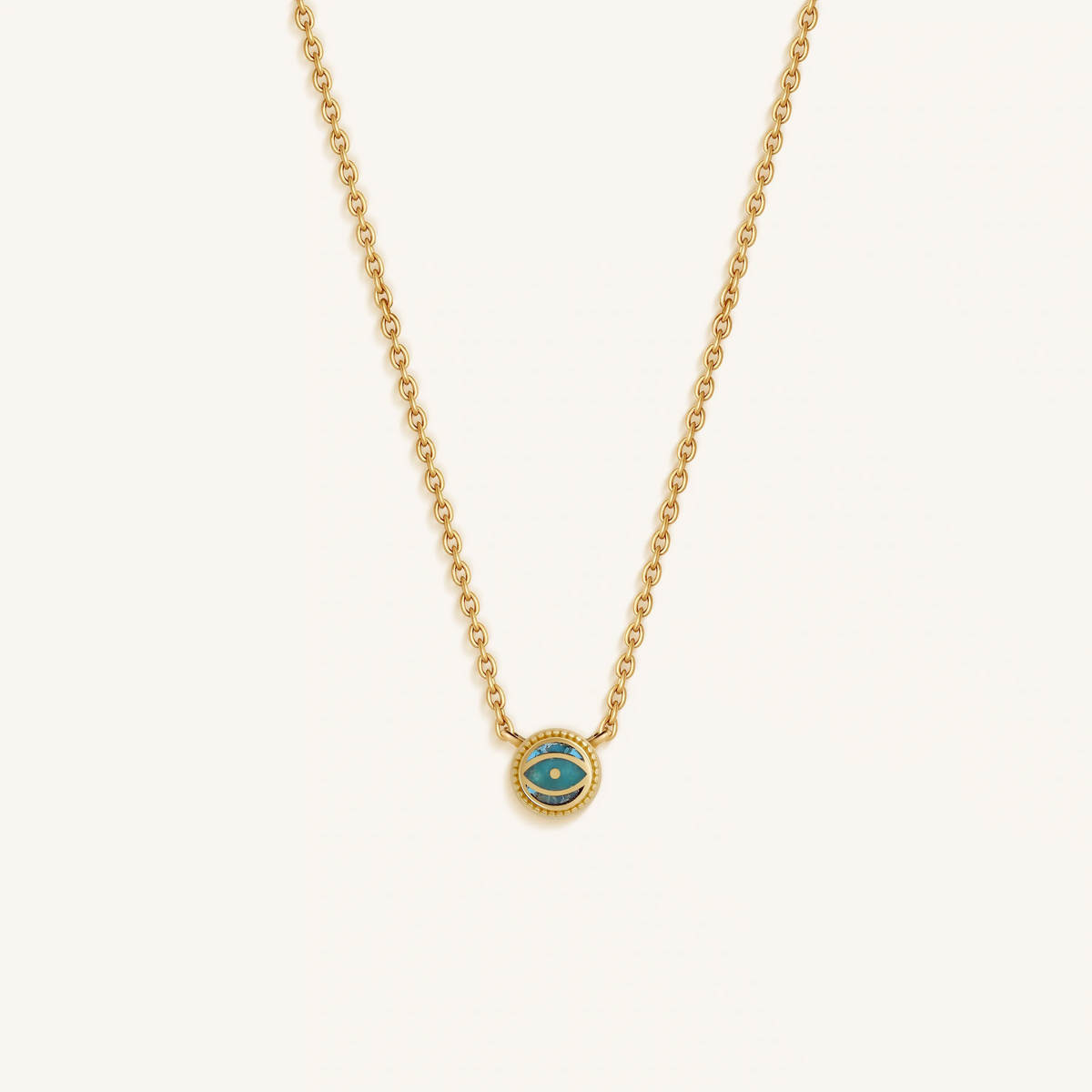 Horizon Spirit Turquoise December Birthstone Gold Necklace