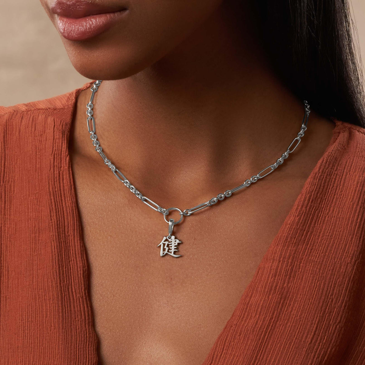 Celestial Ties Silver Necklace