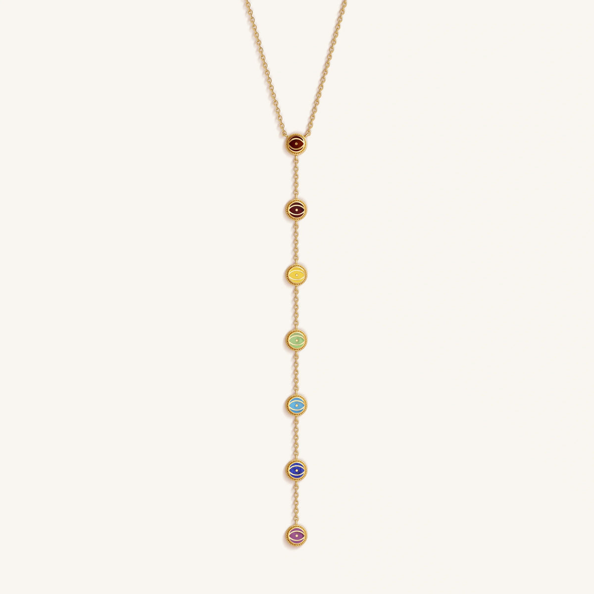 Ethereal Balance Seven Chakra Harmony Necklace