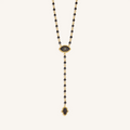 Celestial Ward Aquamarine & Hematite Necklace 1