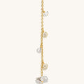 Diamond Mind Gold Rosary Necklace 4
