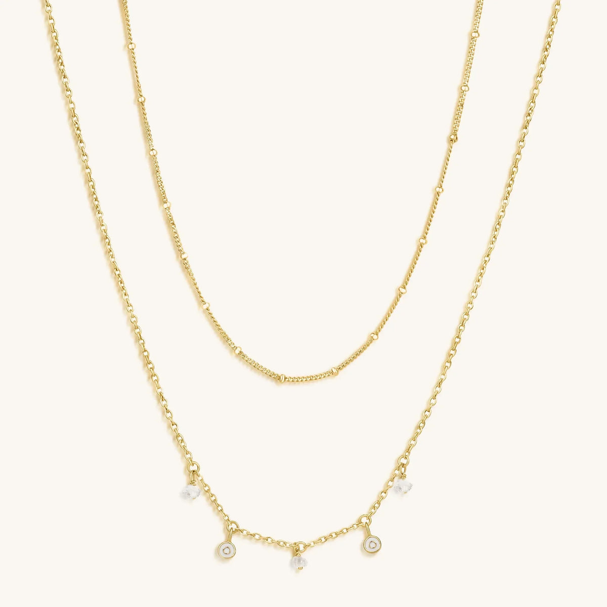 Powerful Protector Evil Eye Layered Necklace