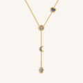Patient Mind Multi-Symbol Mother of Pearl Necklace 1