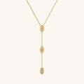 Grace & Beauty Evil Eye Mother of Pearl Necklace 1