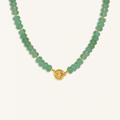 Fortune’s Path Jade Lucky Coin Necklace 1