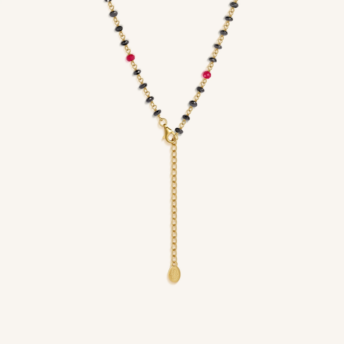 Inner Light Hamsa Gold Necklace