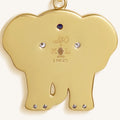 Tranquil Aura Elephant Multi-Gemstone Necklace 3